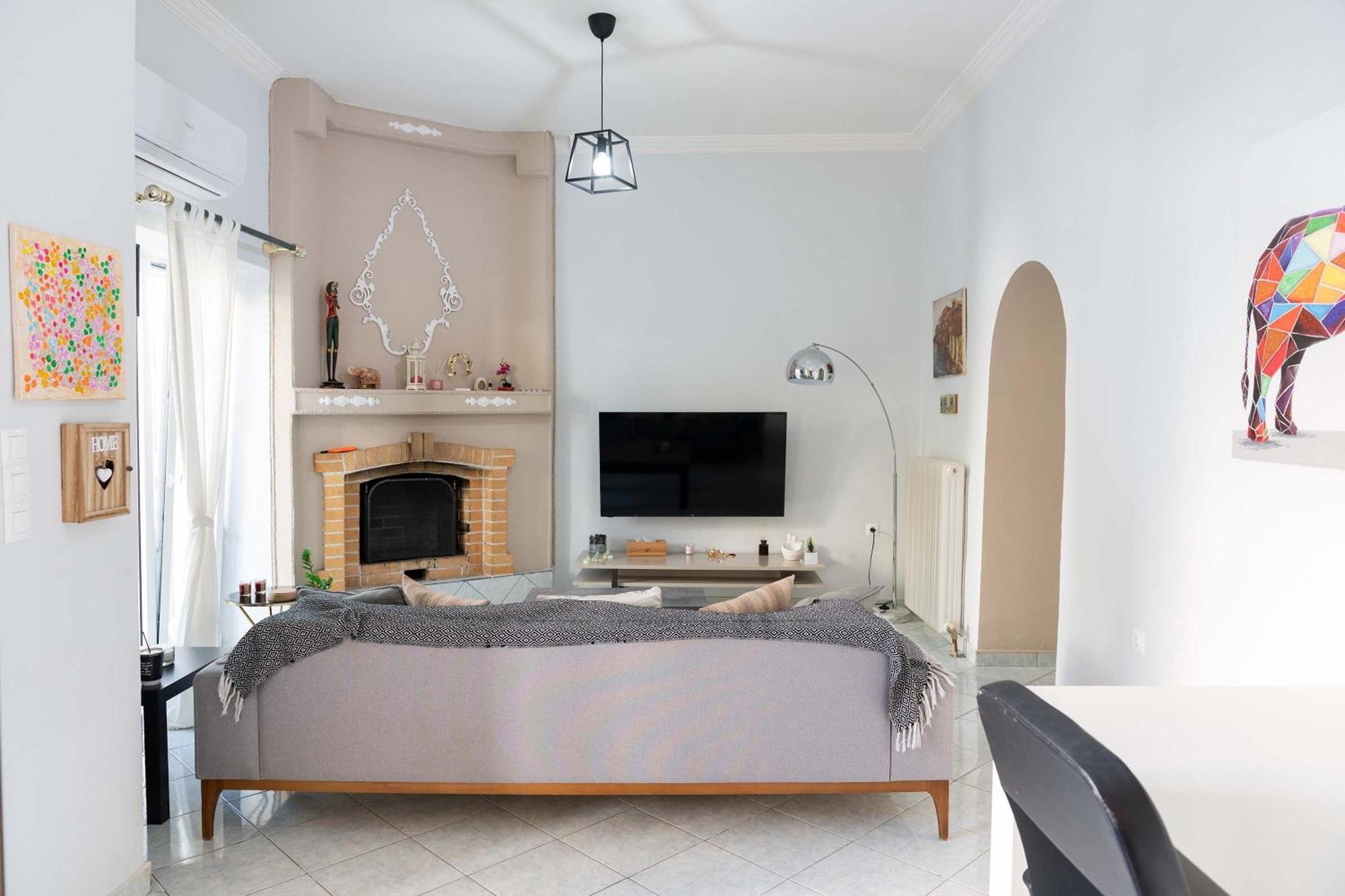 Private Spacious Apartment Atény Exteriér fotografie